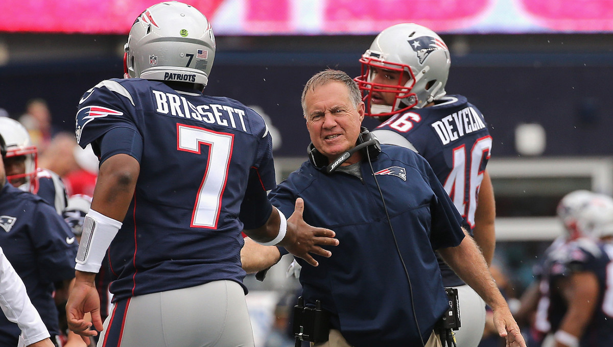 Bill Belichick will start Brissett against the Texans on Thursday after a short week.