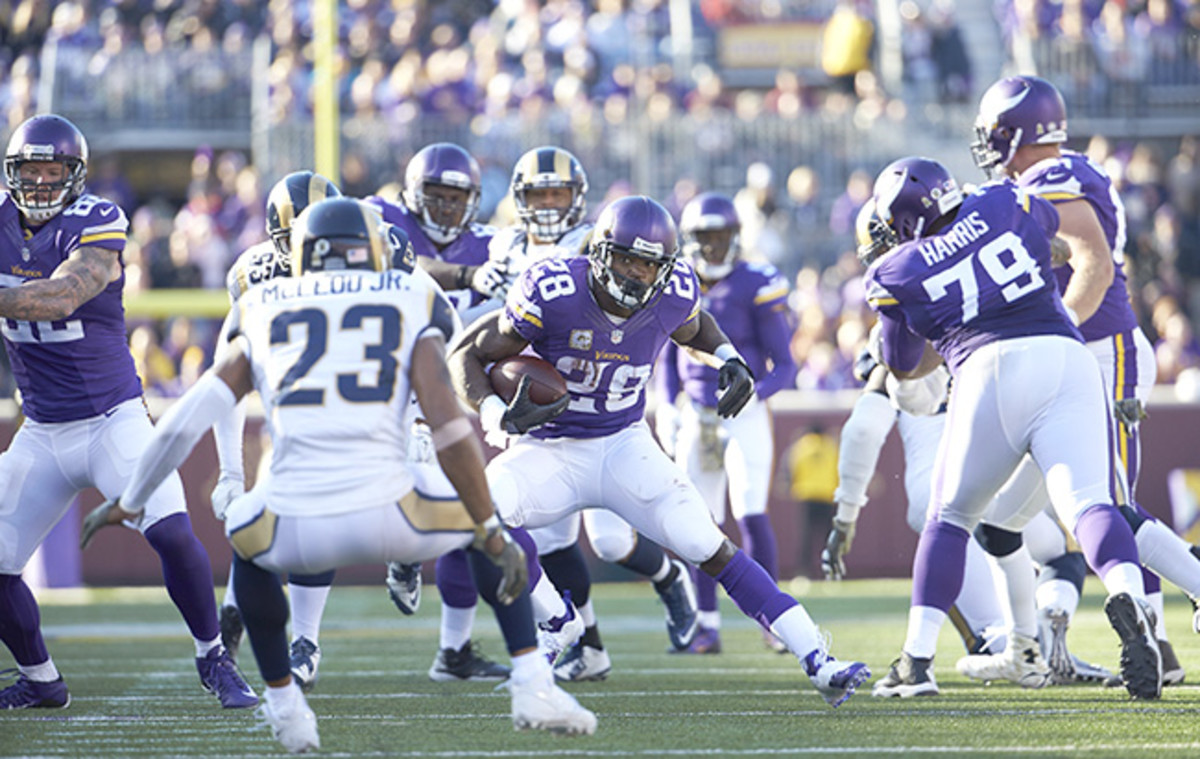 Peterson showed no signs of slowing down in his age-30 season.