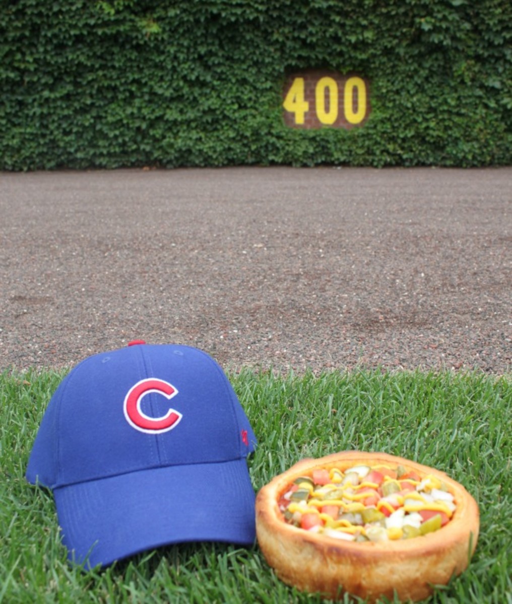 Chicago Cubs offering deep dish hot dog pizza Sports Illustrated