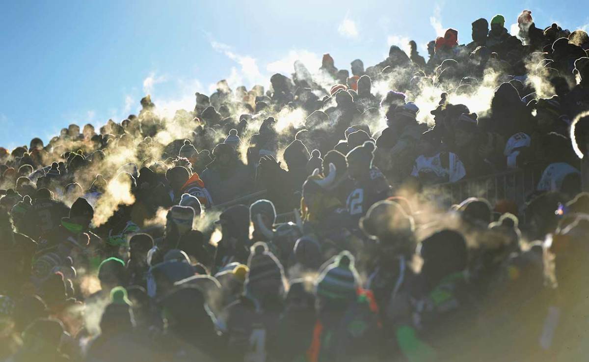 Scenes From the Third Coldest Game in NFL History Sports Illustrated
