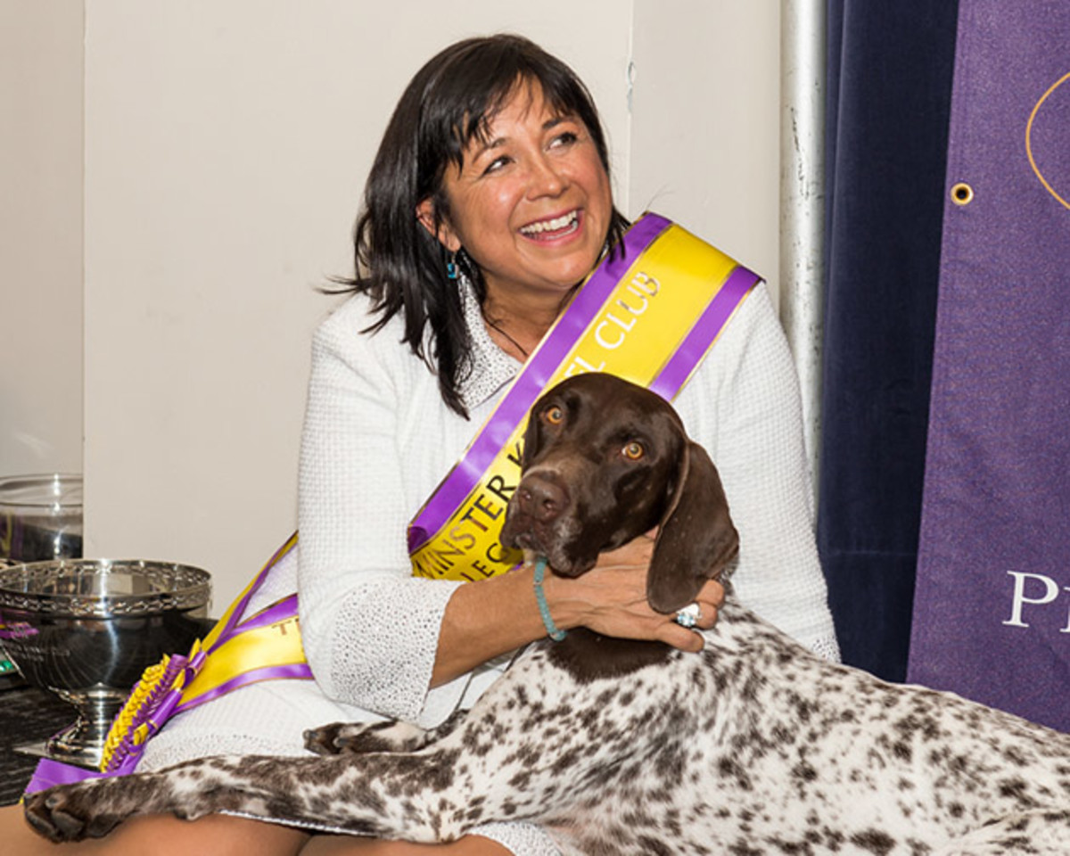 German shorthaired pointer CJ wins Westminster Dog Show
