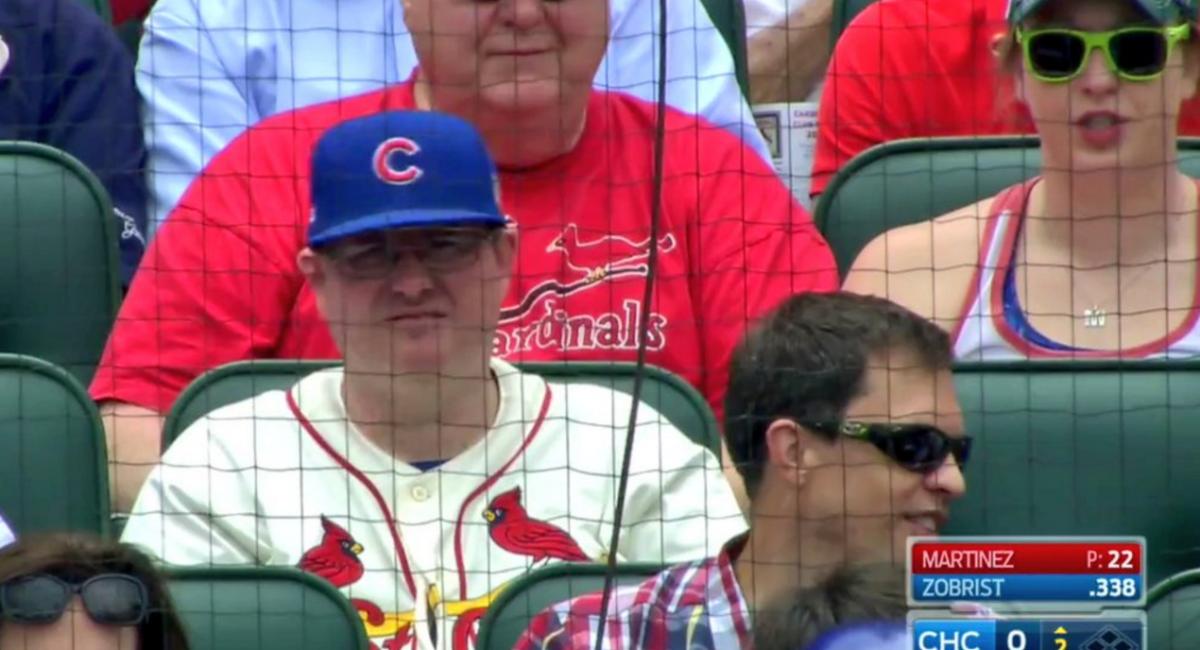 Conflicted Cubs/Cardinals fan attends ballgame Sports Illustrated