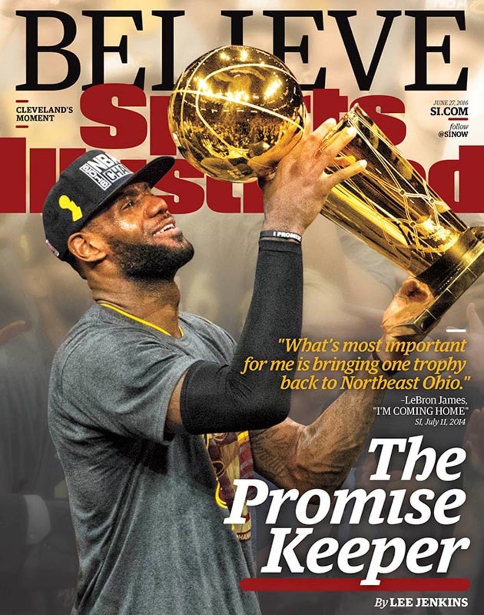 Cleveland Cavaliers LeBron James Sports Illustrated Cover by Sports  Illustrated