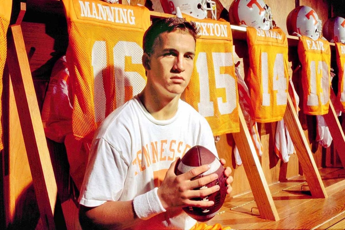 Peyton Manning in Tennessee Volunteers football team 