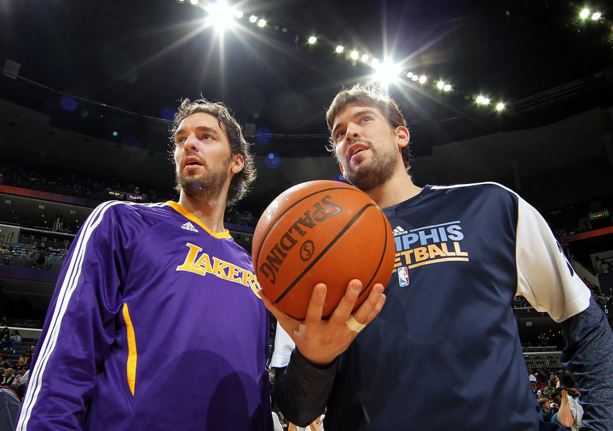 Are the Gasol brothers the best sibling pair to ever grace the NBA