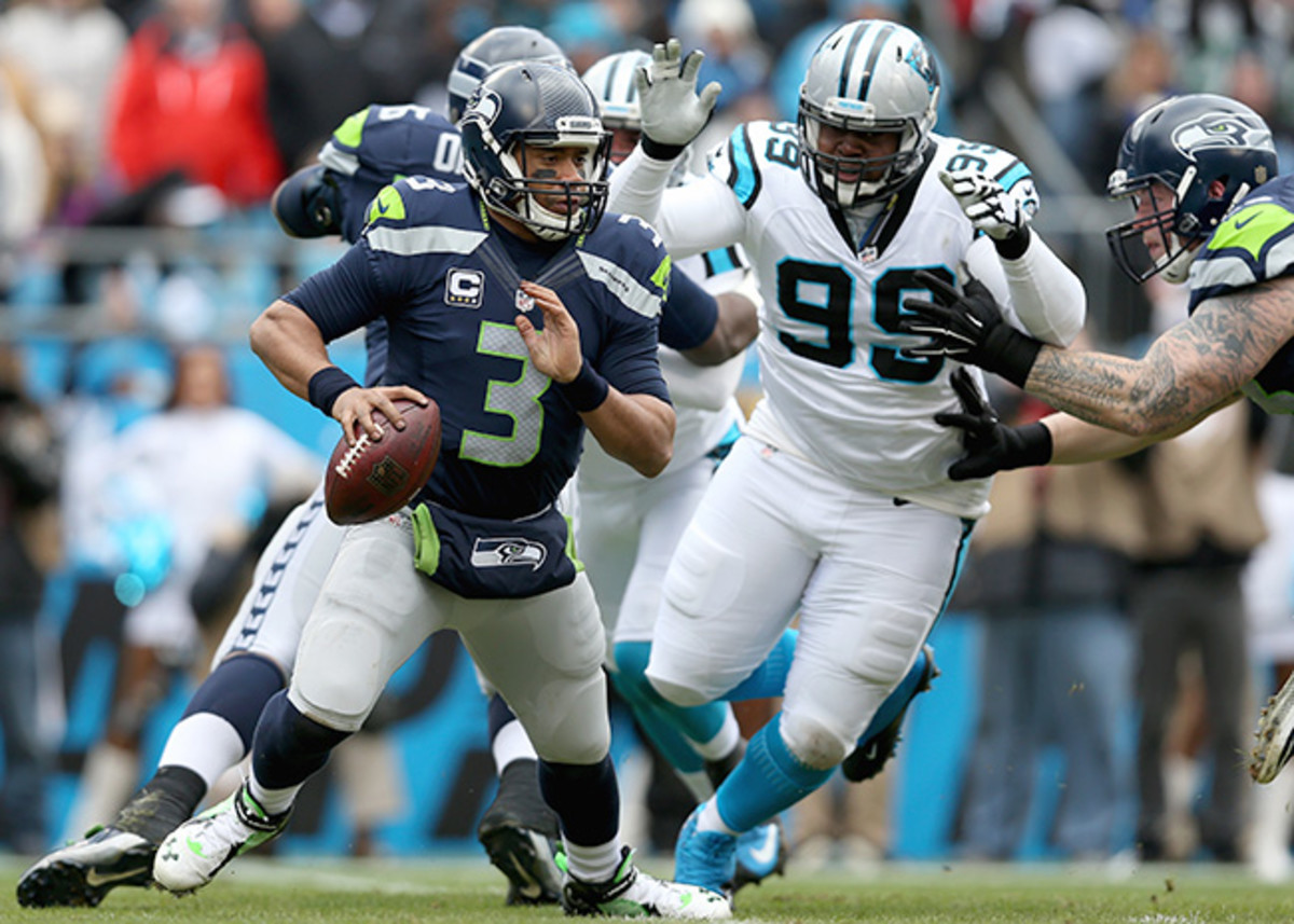 Short terrorized Russell Wilson in the Divisional Playoffs, as Carolina dethroned the two-time defending NFC champs.