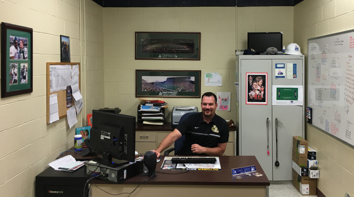 After four years in the NFL and a personal crisis, Starkey found himself coaching at Lopez High, where his views on immigration have evolved.