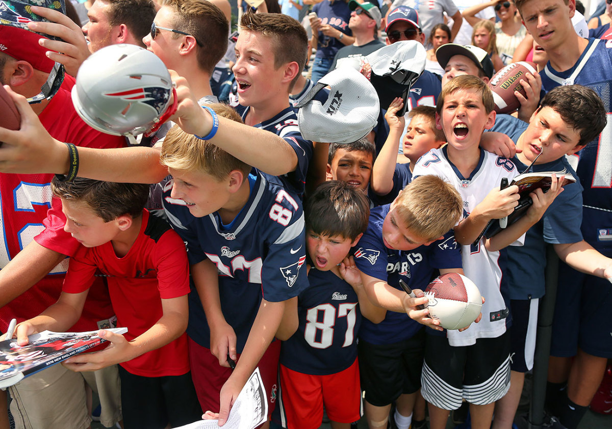 The Deflategate drama seems only to have made Pats fans more empassioned.