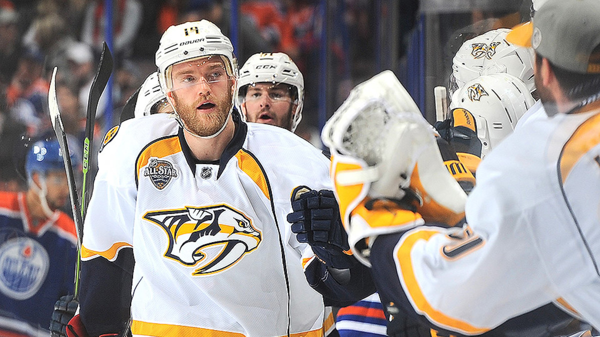 Video Predators’ Mattias Ekholm scores unique bank shot goal Sports