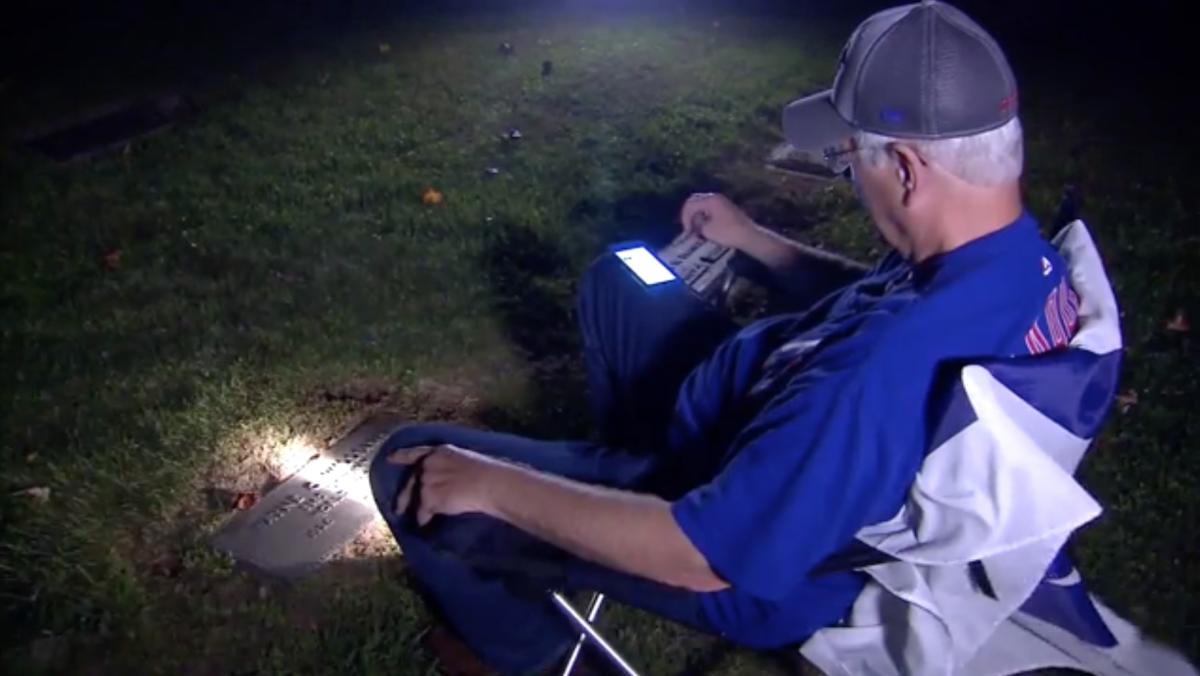 Man drives all day to listen to Game 7 at his father’s grave - Sports Illustrated