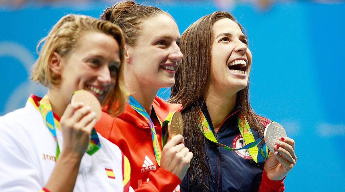 Katie Ledecky, Maya DiRado get silver; Rio Day 1 notes Sports Illustrated