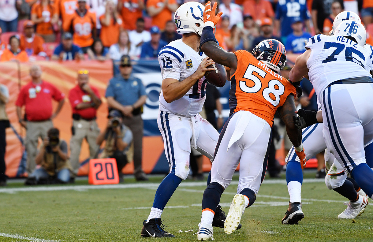 The Broncos are off to a 2-0 start, thanks in part to Von Miller’s standout performance against Andrew Luck and the Colts on Sunday.