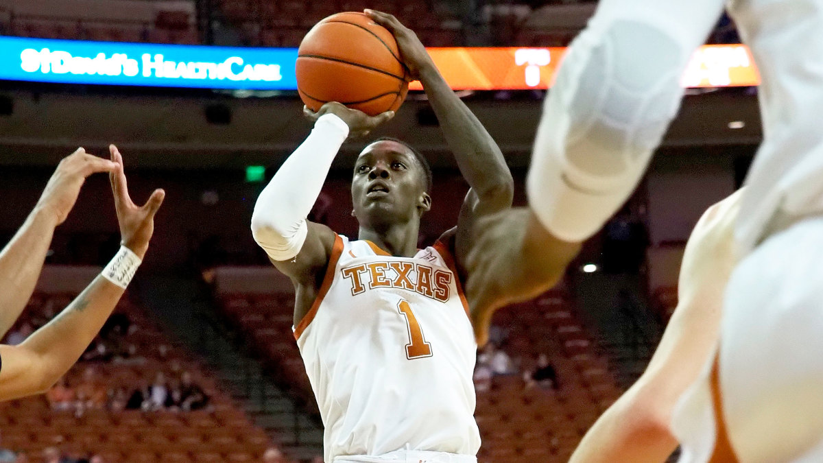 Texas Andrew Jones basketball