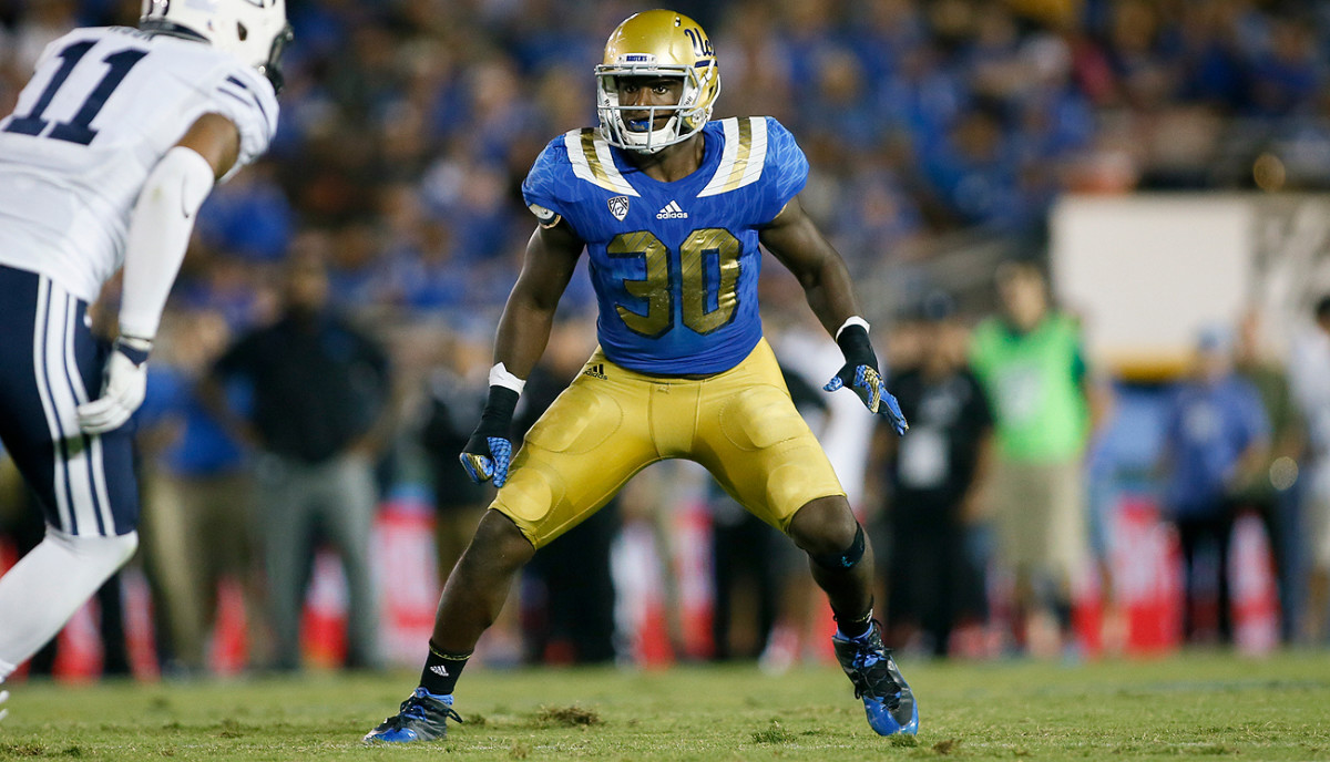 UCLA linebacker Myles Jack is slipping in the draft due to concerns about his knee.