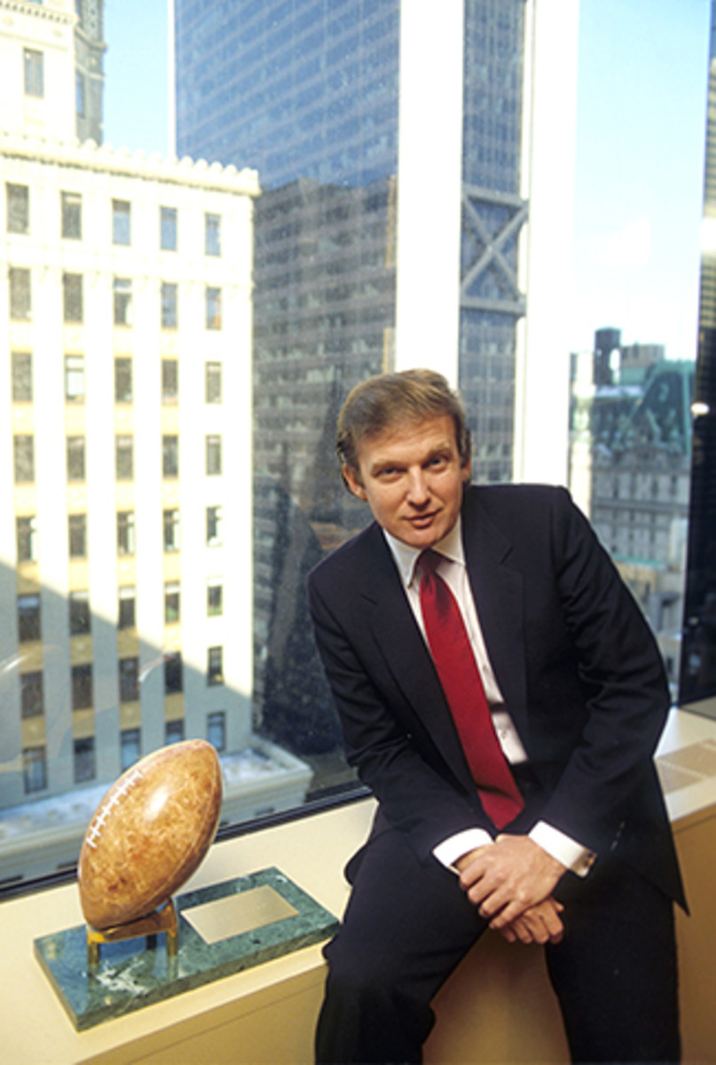 Donald Trump was at the center of the USFL-NFL lawsuit.