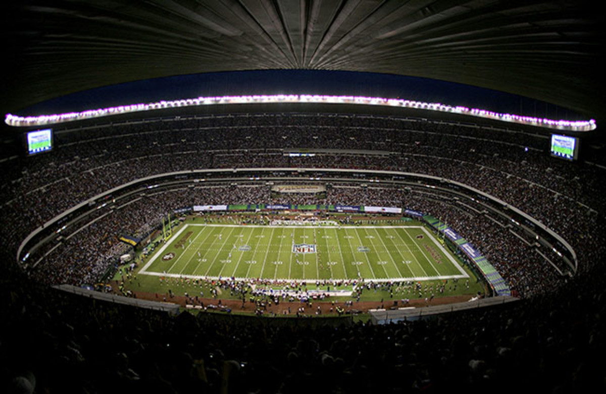 The Mexico City game would set an NFL attendance record... over Joe Browne’s objection.