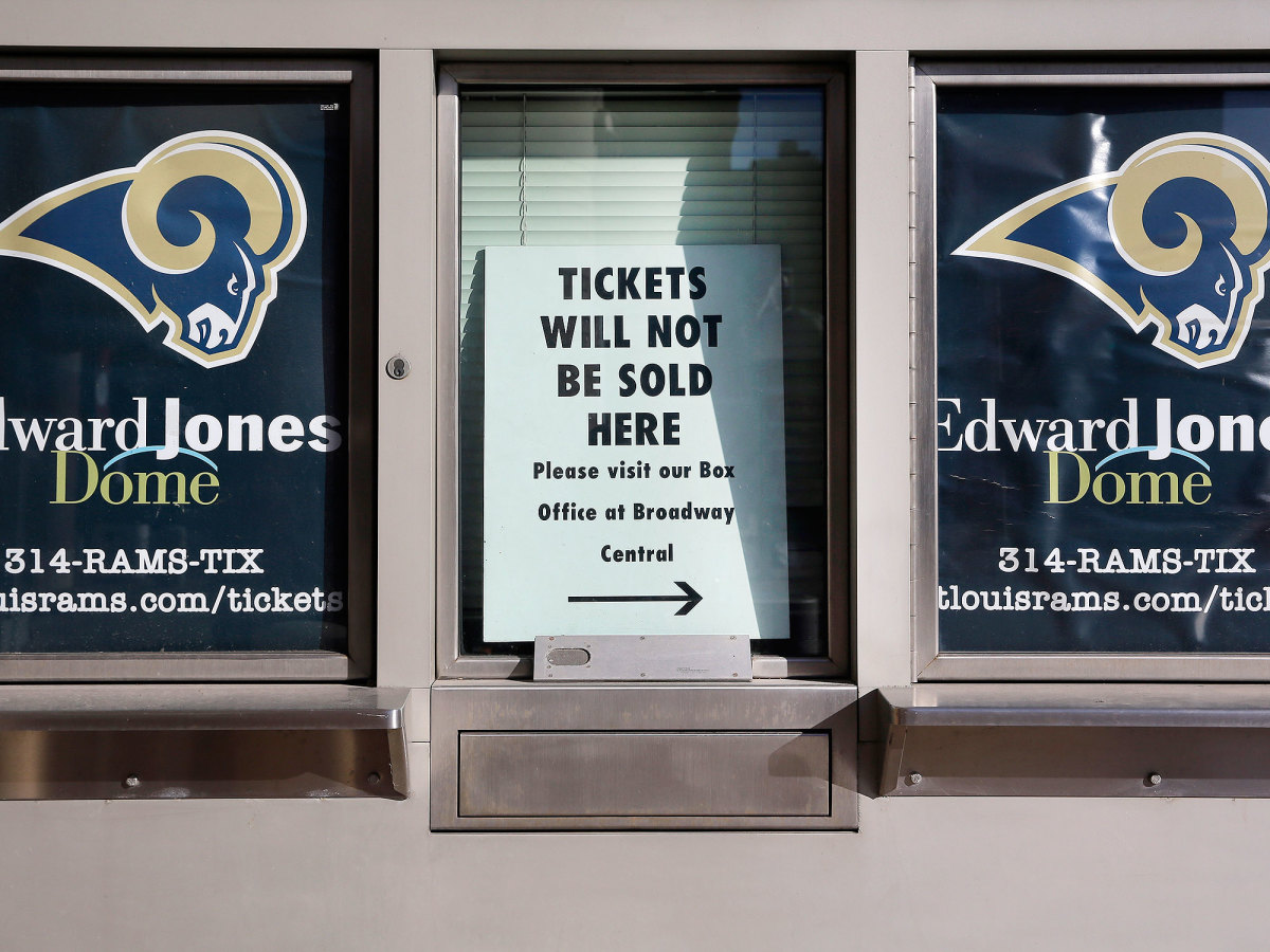 The Rams’ relocation leaves their former home free for new, non-football events in the fall.