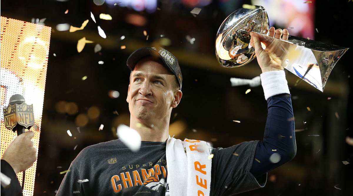 Peyton Manning, who helped Denver Broncos win Super Bowl 50