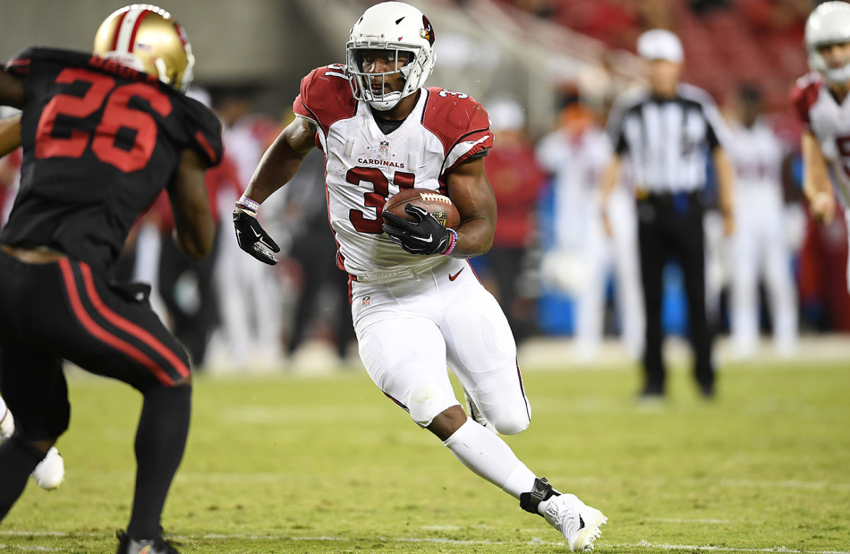 David Johnson is averaging 91.4 rushing yards per game, good for fourth in the NFL.