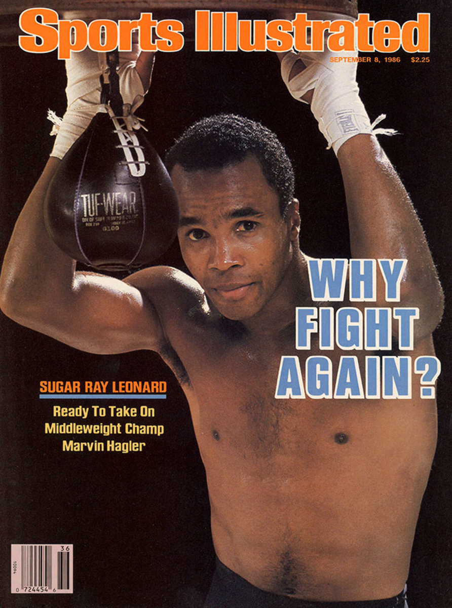 March 30 Boxing Sports Illustrated A 1987 Marvin Hagler Sugar Ray Leonard 