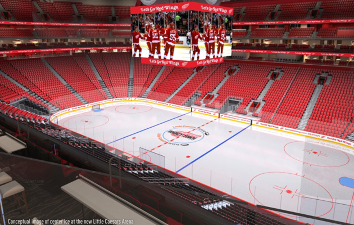 Joe Louis Arena Legends Club Seating Chart