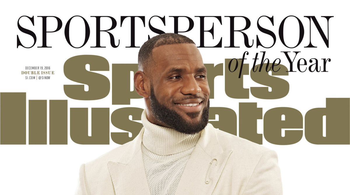 LeBron James Sportsperson of the Year on Sports Illustrated cover