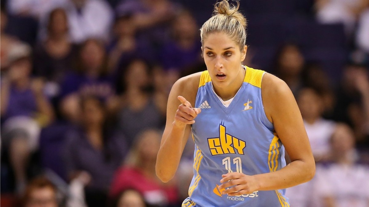 Elena Delle Donne make buckets with cake, broccoli Sports Illustrated