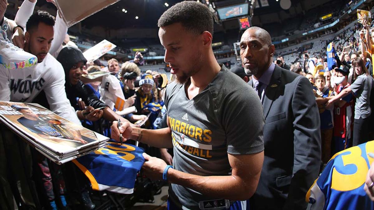 Stephen Curry's bodyguard: The man who guards the Warriors - Sports Illustrated