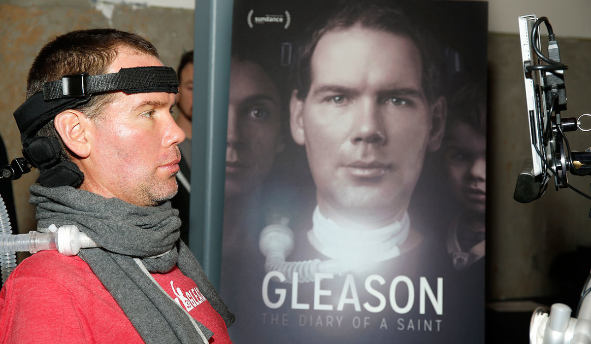 Steve Gleason in attendance at the premiere of ‘Gleason’ at the 2016 Sundance Film Festival in Park City, Utah.