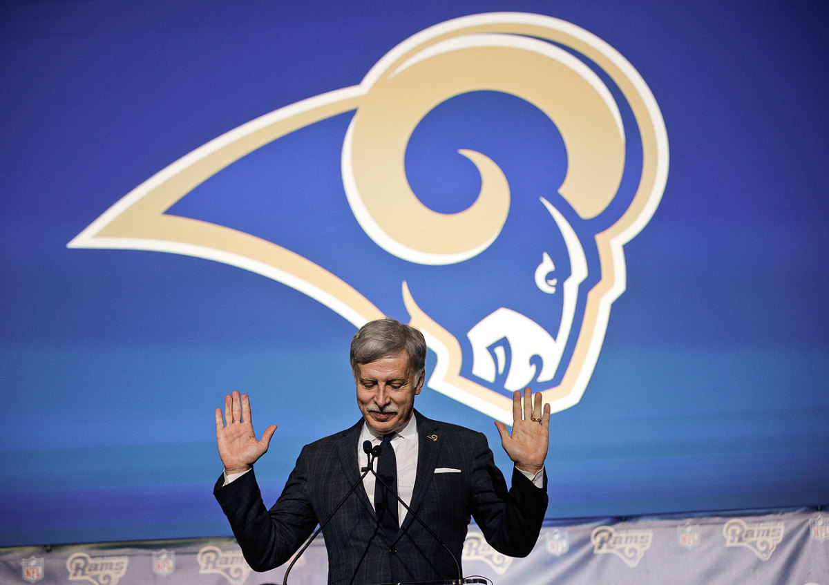 Owner Stan Kroenke is bringing the Rams back to Los Angeles, which last had an NFL team in 1994.