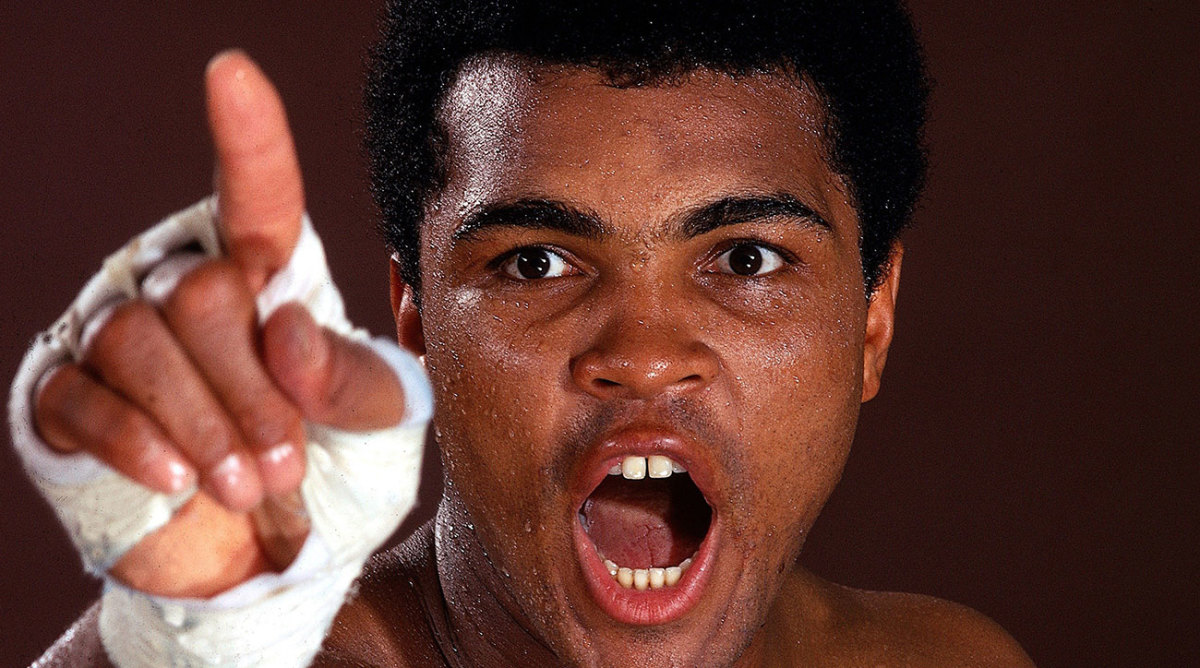 Muhammad Ali, photographed in 1970.