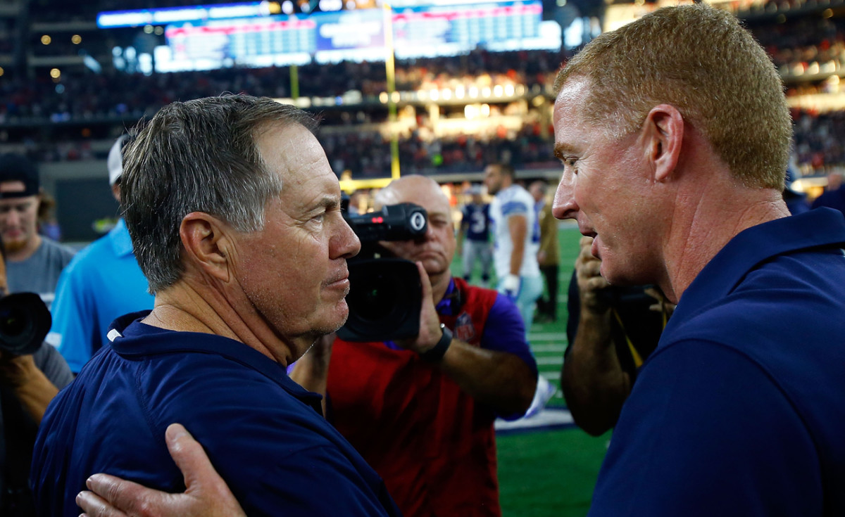 Bill Belichick and Jason Garrett have led their teams to the top of their conferences.