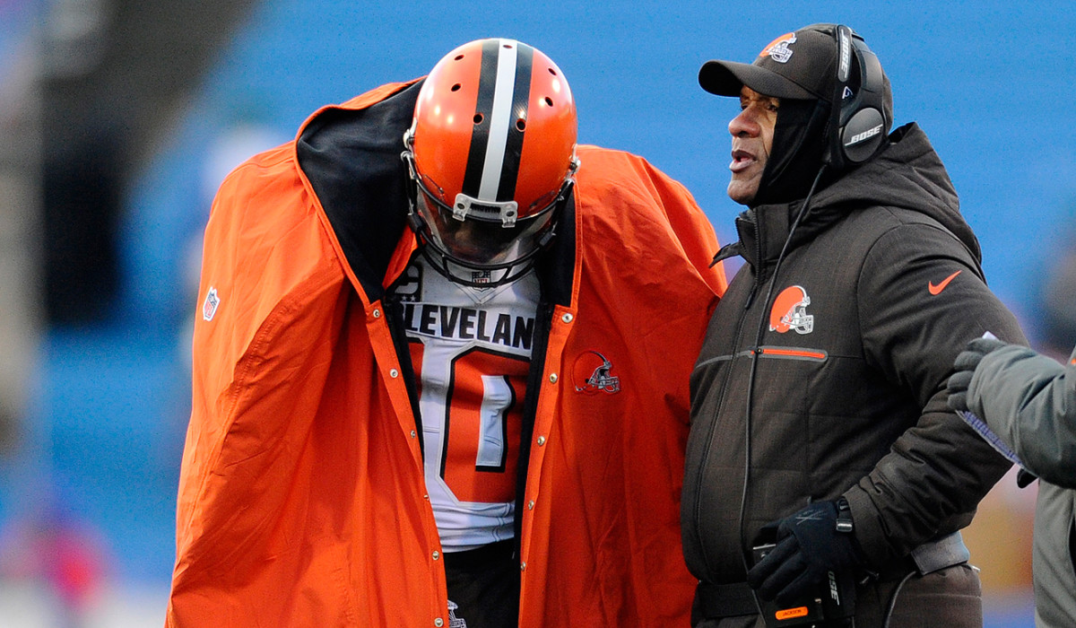 Robert Griffin III clearly hasn’t been the answer, so job No. 1 in the offseason for Hue Jackson and the Browns: finding a franchise quarterback.