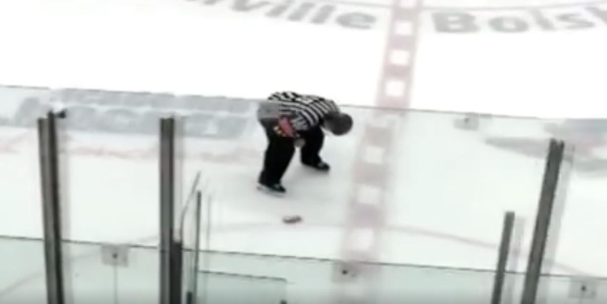 QMJHL fan arrested for throwing beer can at ref's crotch Sports