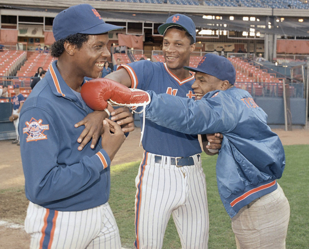 Dwight Gooden, Mike Tyson and Darryl Strawberry