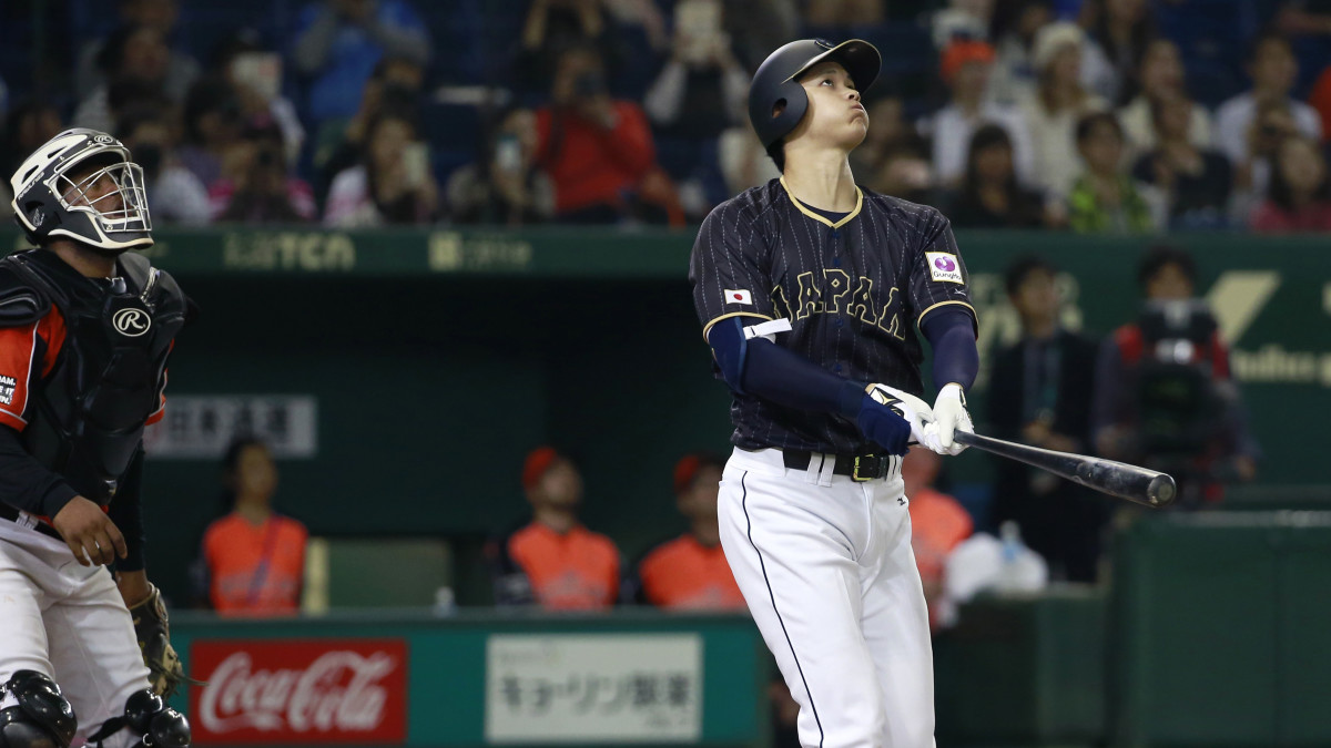 Japan baseball Shohei Otani hits ball into roof (video) Sports