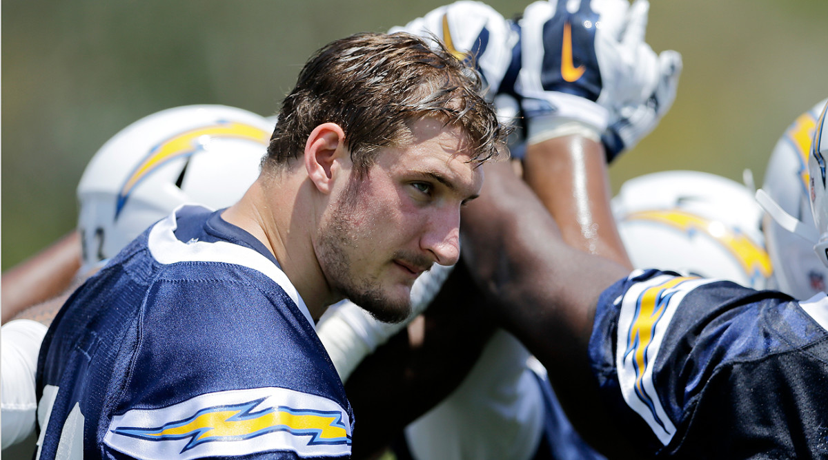 Chargers rookie Joey Bosa participated in a rookie mini-camp but has not signed a contract and has been a no-show at training camp.