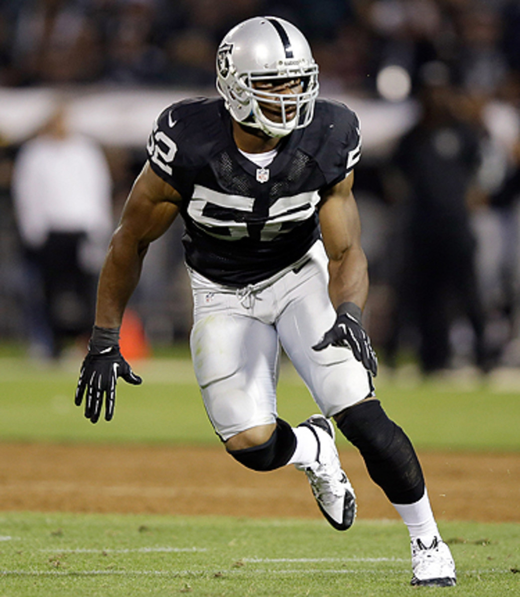 Khalil Mack made the leap from four sacks as a rookie in 2014 to 15 last season.