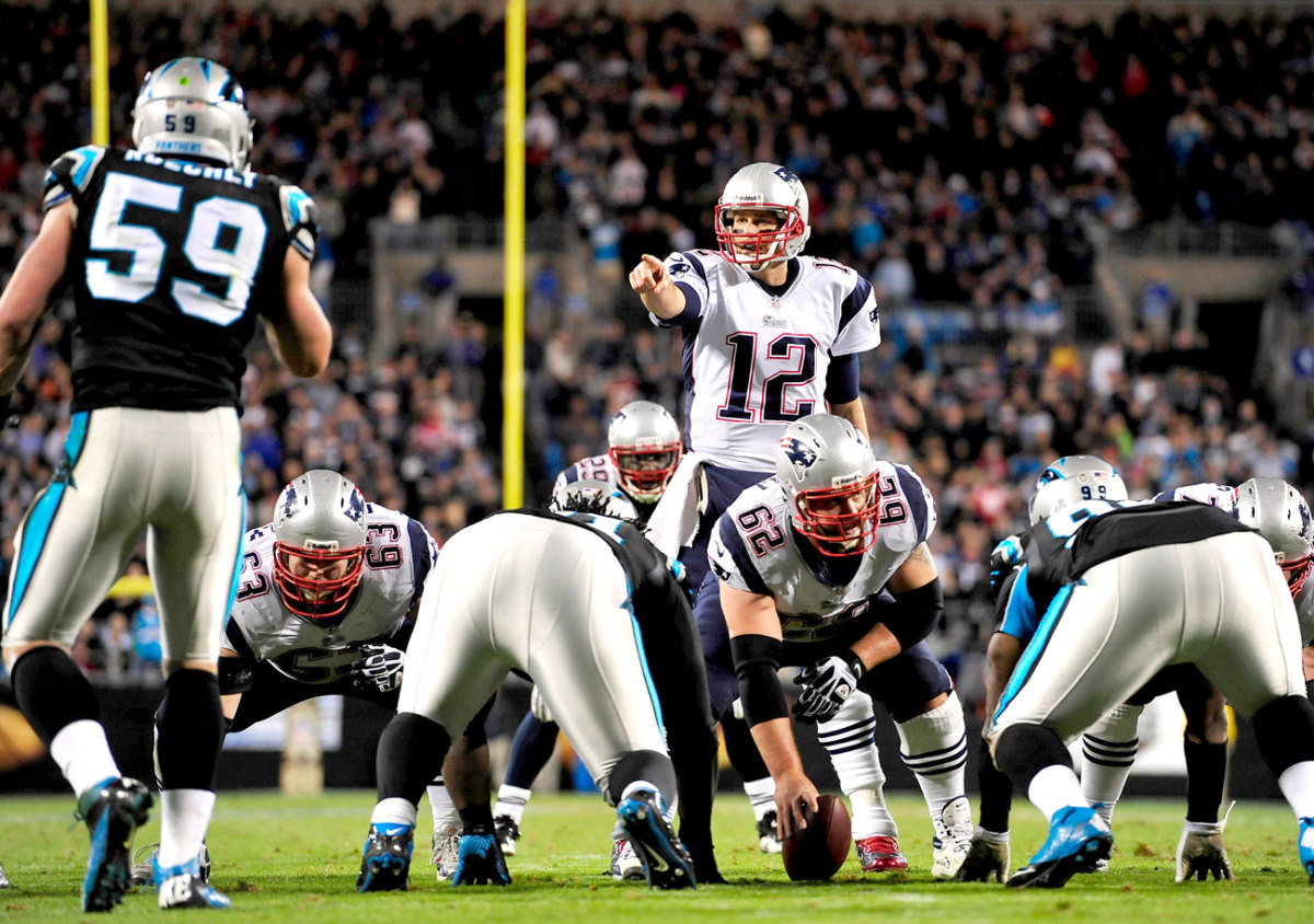 The MMQB consensus is a Patriots-Panthers Super Bowl; Luke Kuechly and Tom Brady last met in November 2013, a 24-20 Carolina win.