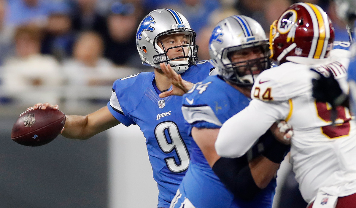 After winning their opener, Stafford and the Lions lost three straight and followed that up with three consecutive victories.