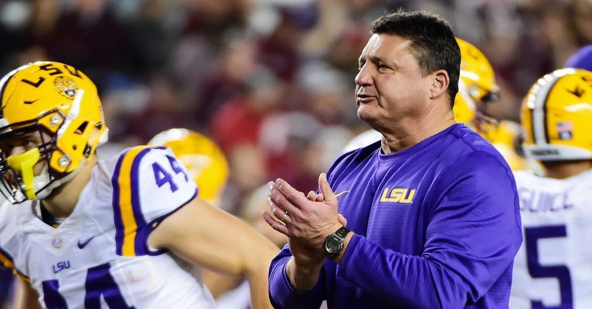 LSU hires Ed Orgeron to his dream job - Sports Illustrated