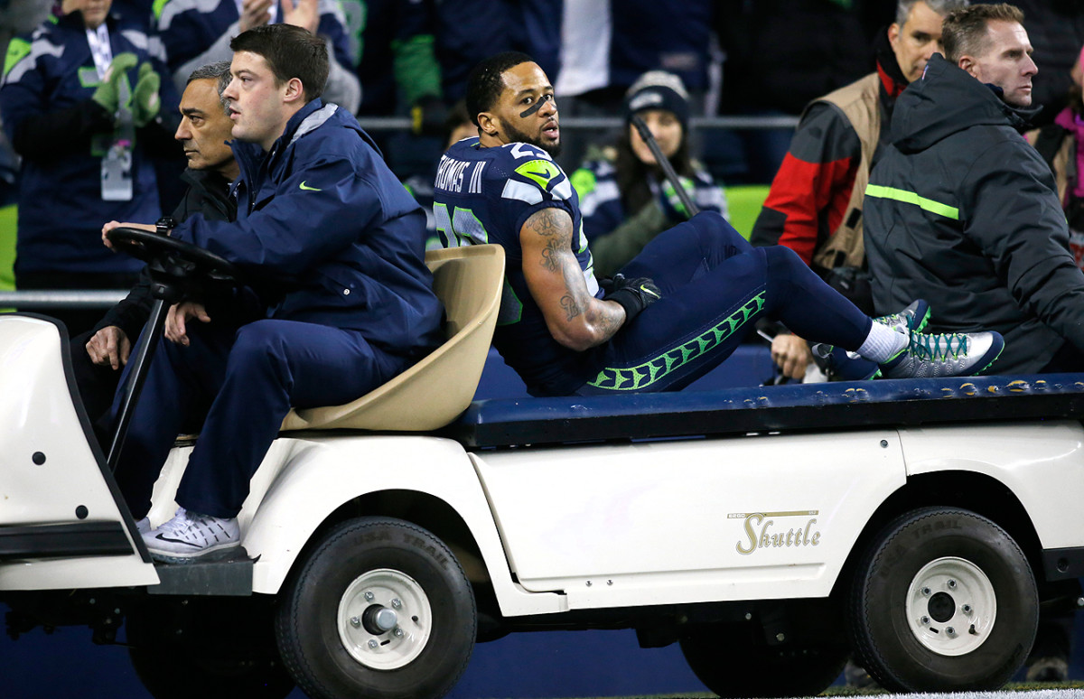 Earl Thomas’ injury put a damper on the Seahawks’ easy win over the Panthers on Sunday night.