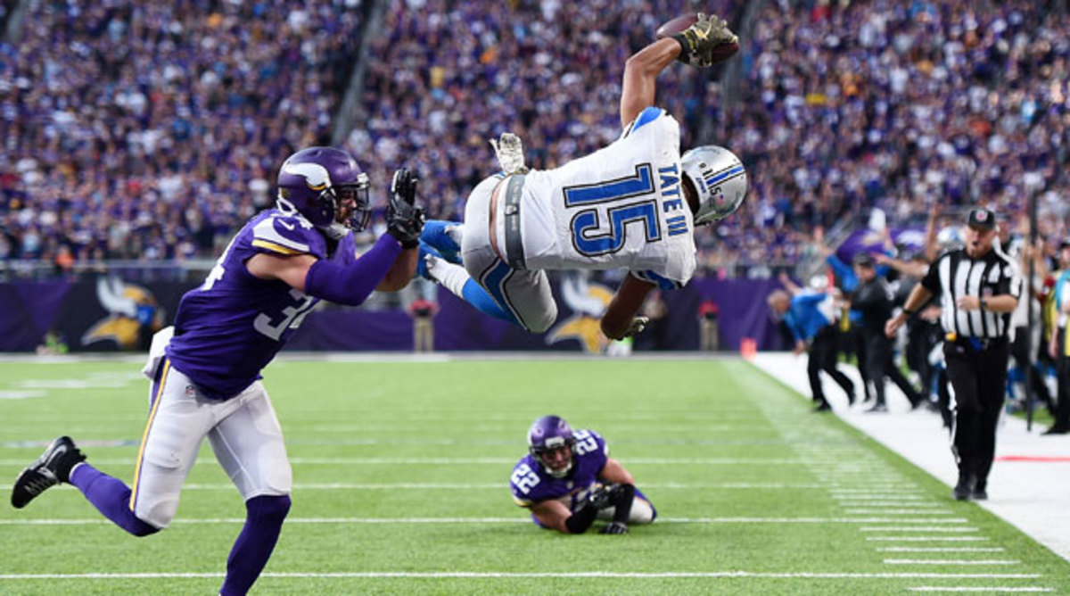 The Lions beat the Vikings, 22-16, in overtime earlier this month.