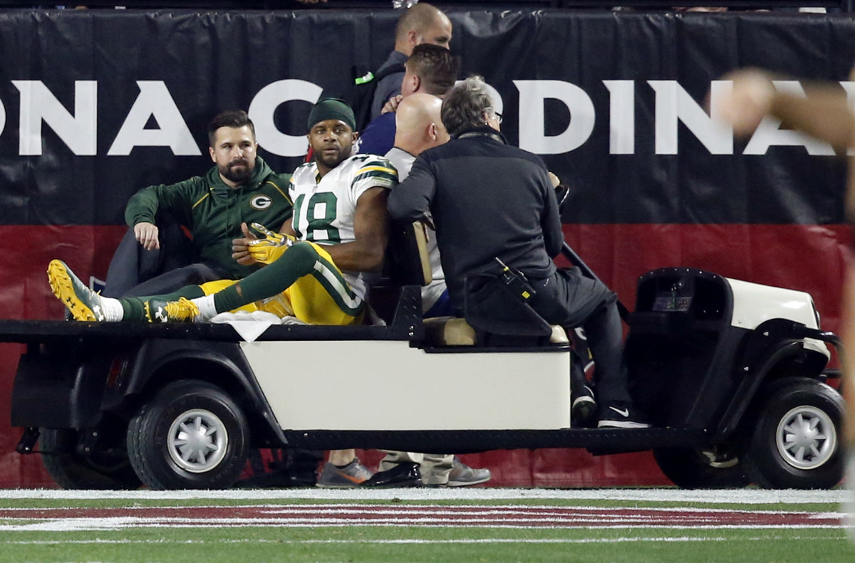Green Bay leading receiver Cobb goes out with chest injury Sports