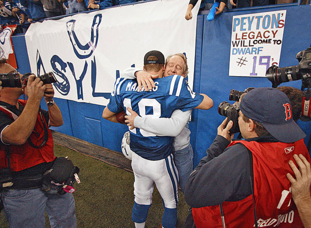 Peyton and Archie Manning