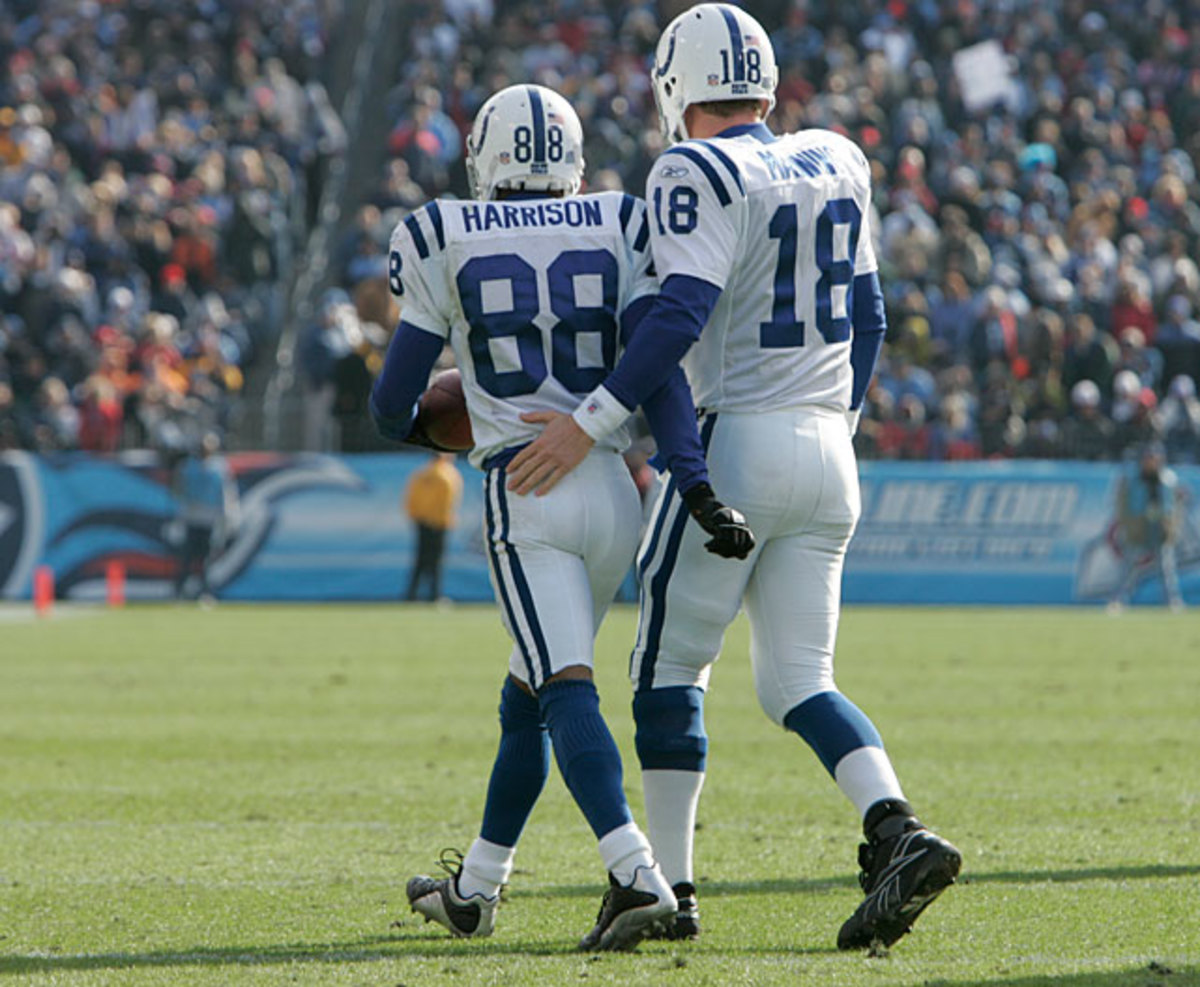 Marvin Harrison and Peyton Manning