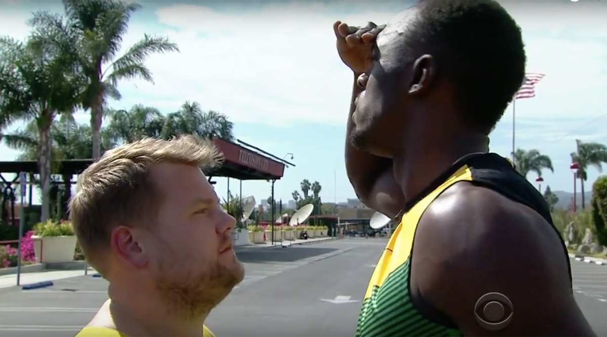 Usain Bolt, James Corden, Owen Wilson race 100M (video) Sports Illustrated