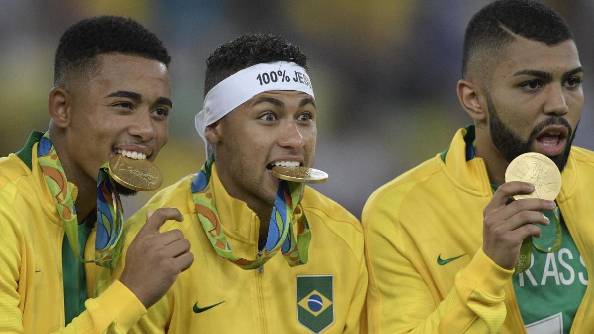 Brazil wins first Olympic gold medal in PKs; Neymar clinches win