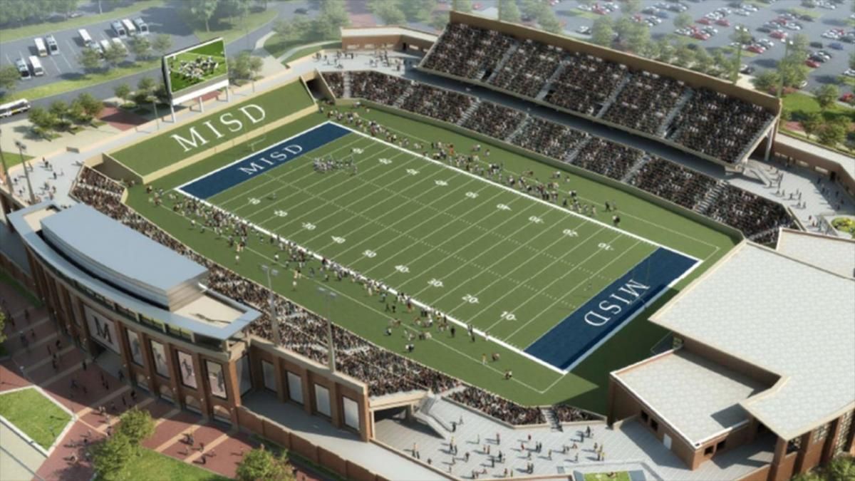 Texas High School Plans For 62 8 Million Football Stadium Sports