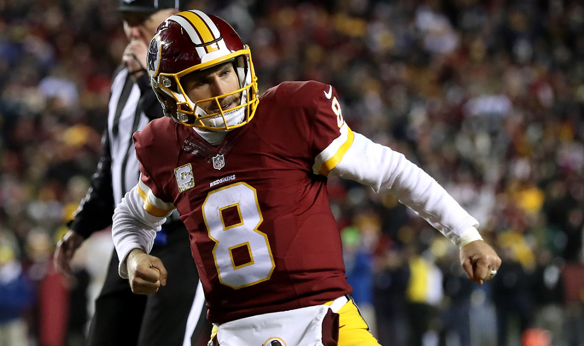 Kirk Cousins isn’t lacking for confidence as he plays to prove his worth in Washington.